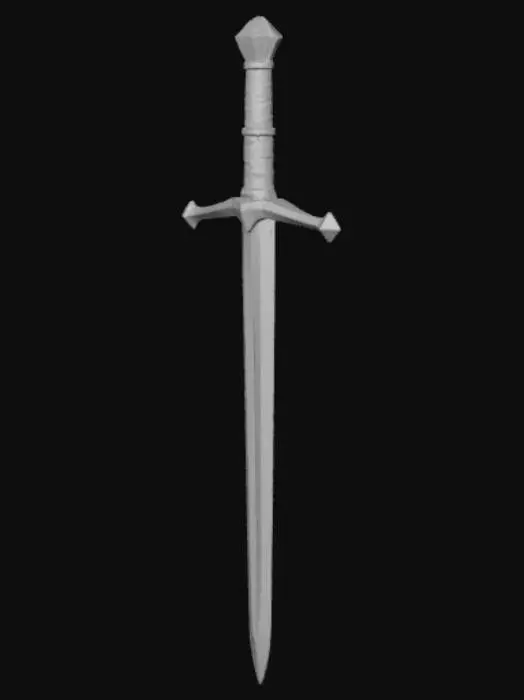 3D model for Silver Blade