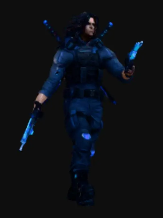 3D model for Vigilante Dawn