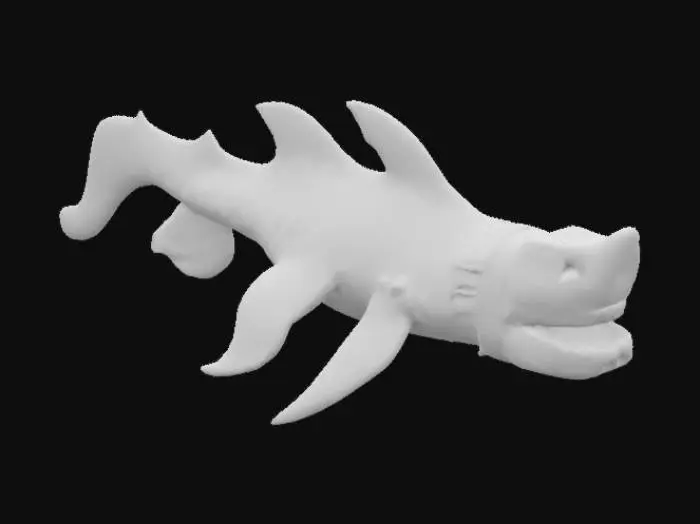 3D model for Ancient Sea Predator