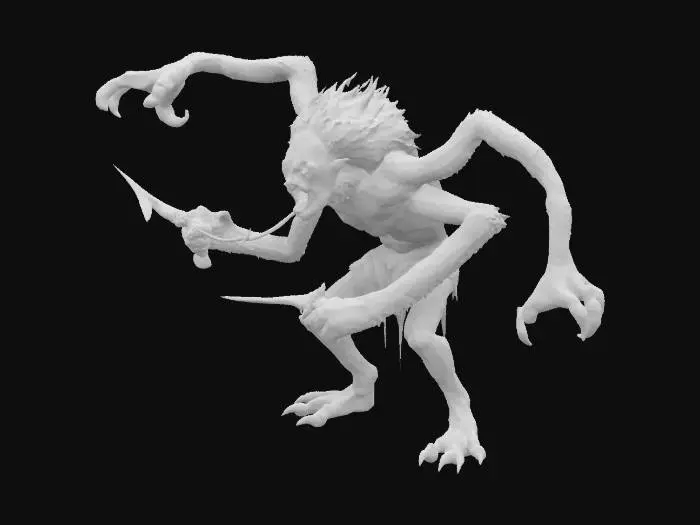 3D model for Shadow Stalker