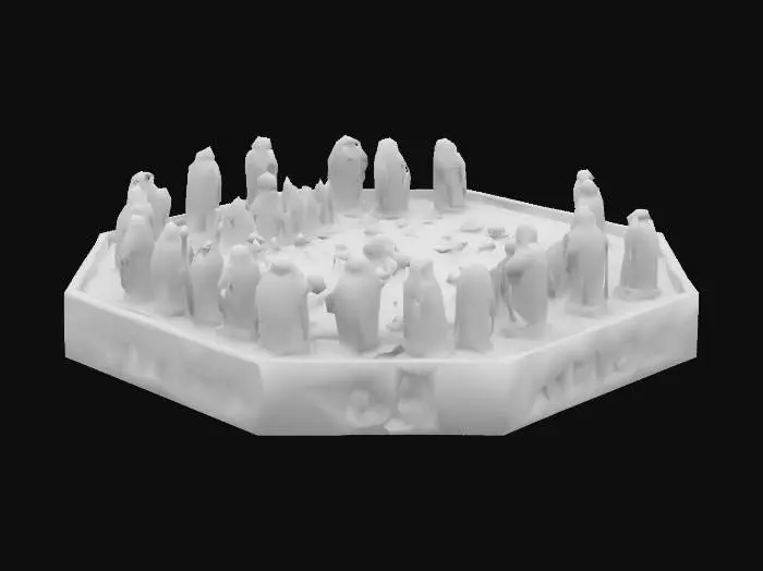 3D model for Make a DROW style SAVA board, very similar to this reference image.   SAVA is similar to a Chess board.  