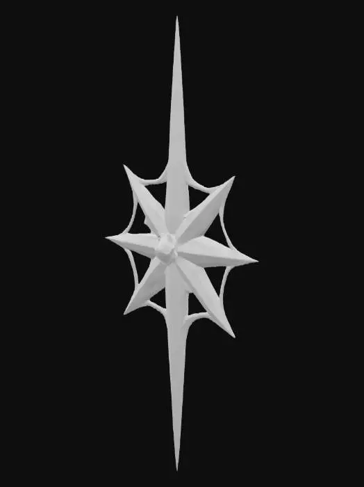 3D model for Silvernova Starburst