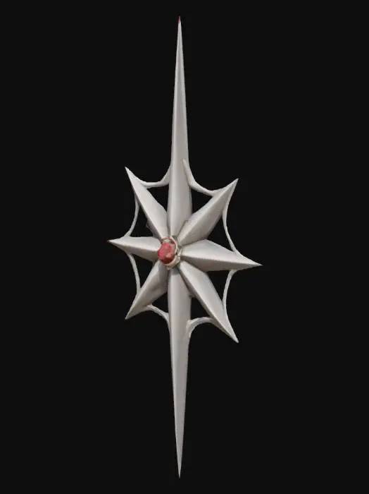 3D model for Silvernova Starburst
