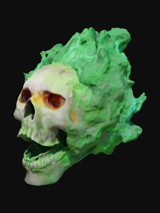 3D model for Inferno Skull