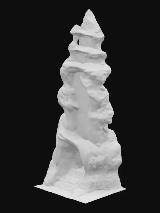 3D model for Make a full tower almost 95% similar to this, but only make the tower, no background