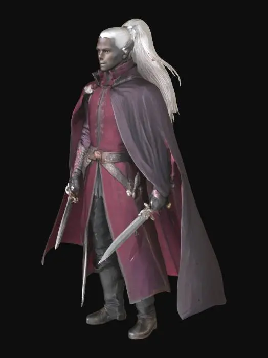 3D model for Put character in an A frame pose