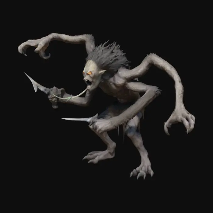 3D model for Shadow Stalker