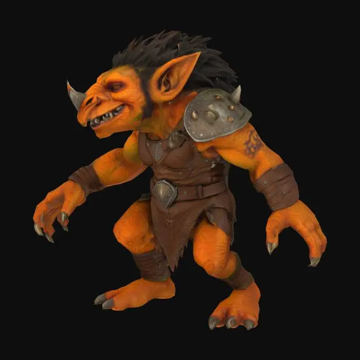 3D model for Dekanter Goblin Warrior