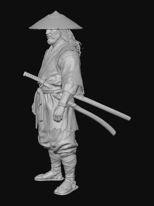 3D model for Ronin Warrior