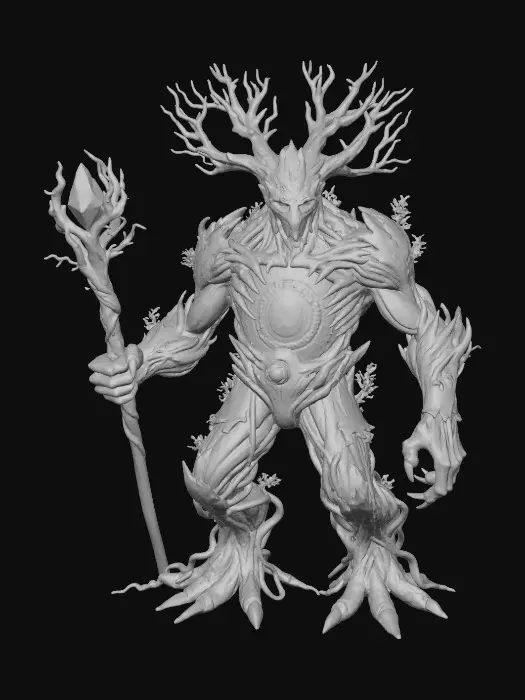 3D model for Elderwood Sentinel