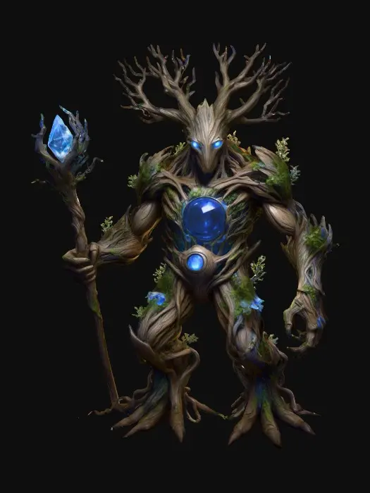 3D model for Elderwood Sentinel