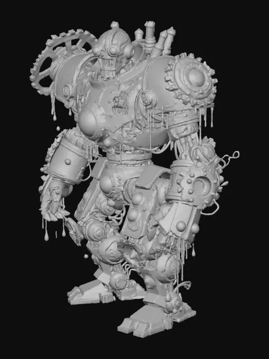 3D model for Mecha Goliath