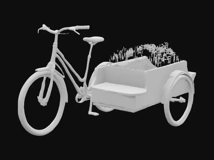 3D model for Cycle Garden