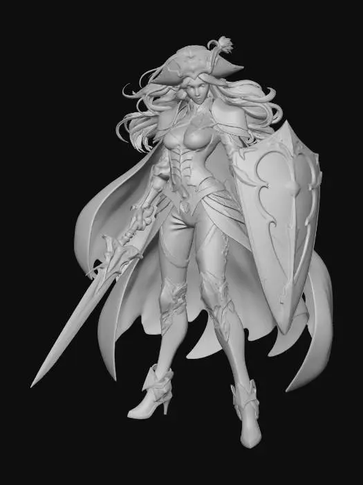 3D model for pirateknight