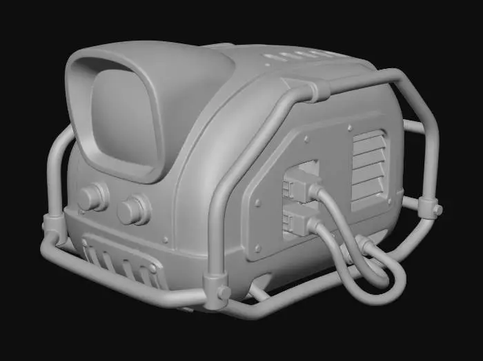 3D model for Rusty Relay Console