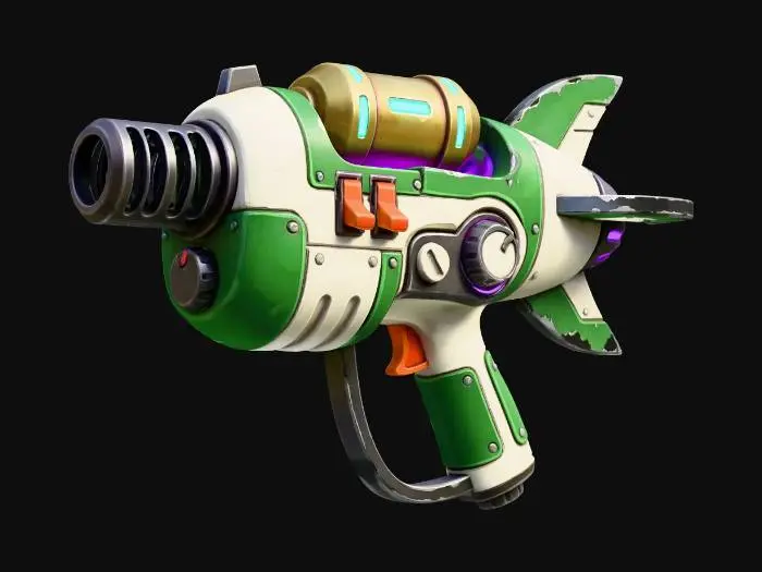 3D model for Verdant Pulse Blaster