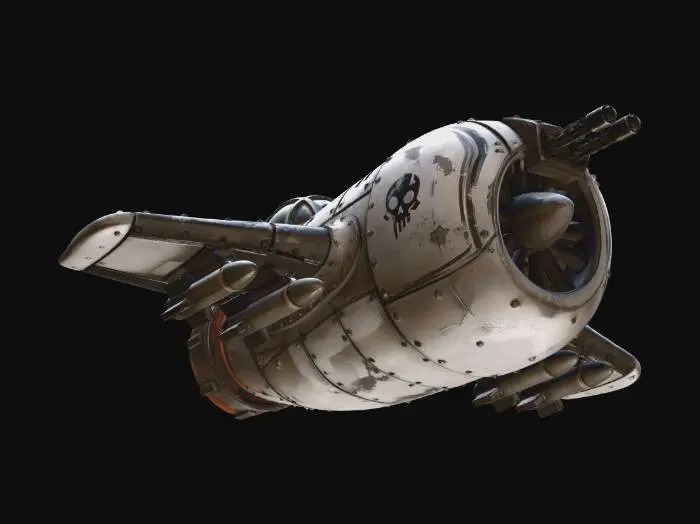 3D model for El Pirata Blanco