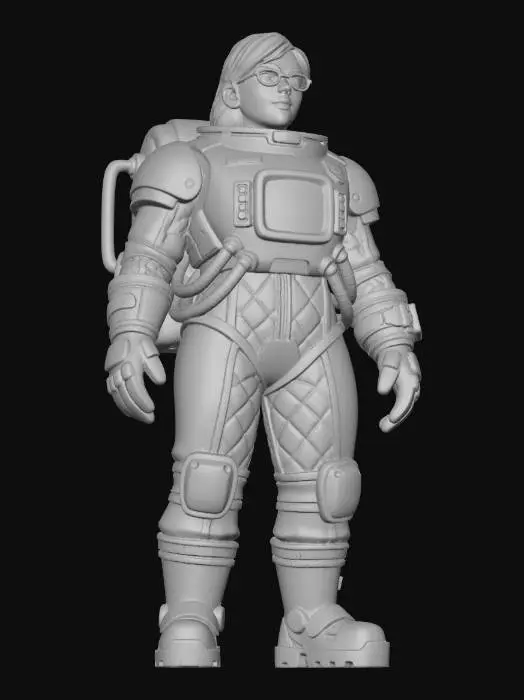 3D model for Officer May
