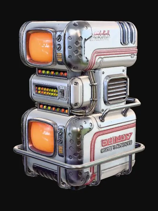 3D model for Galaxacom 4k