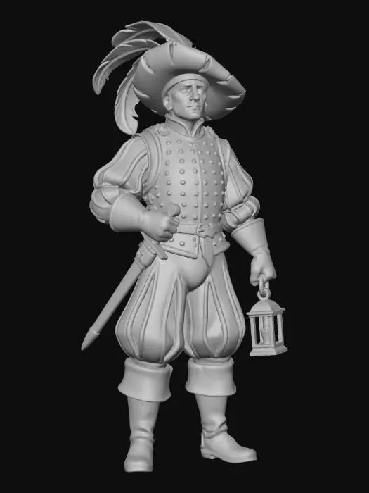 3D model for Lantern Bearer