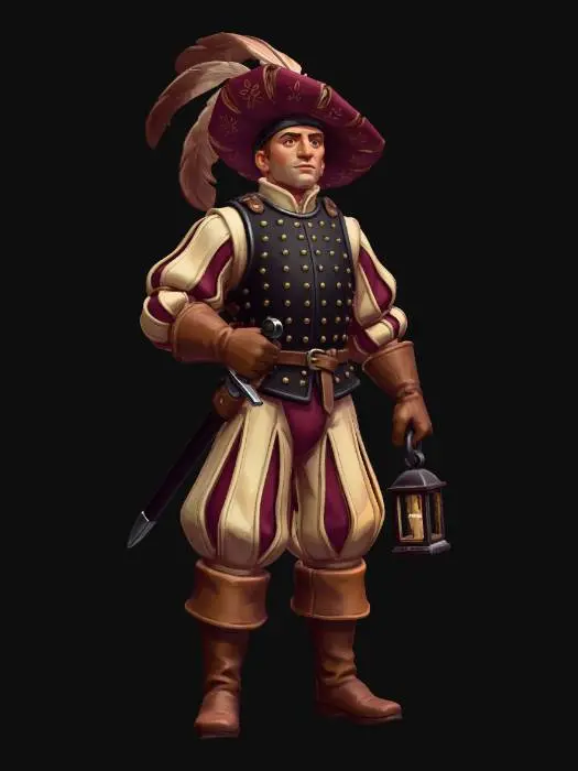 3D model for Lantern Bearer