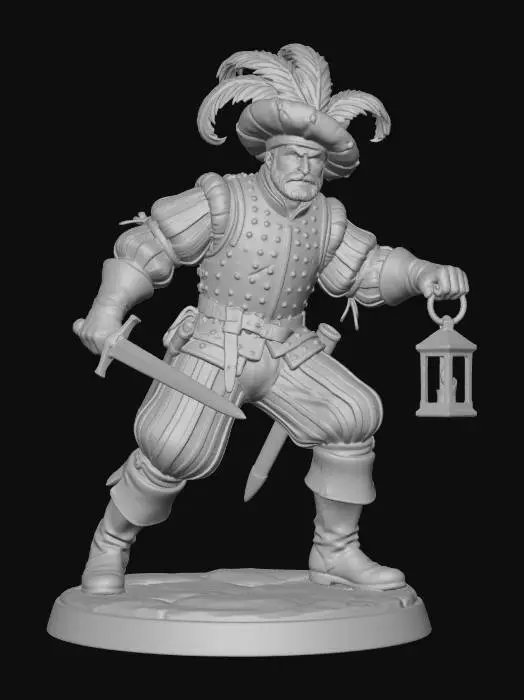 3D model for Dark Alley