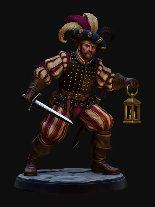 3D model for Dark Alley