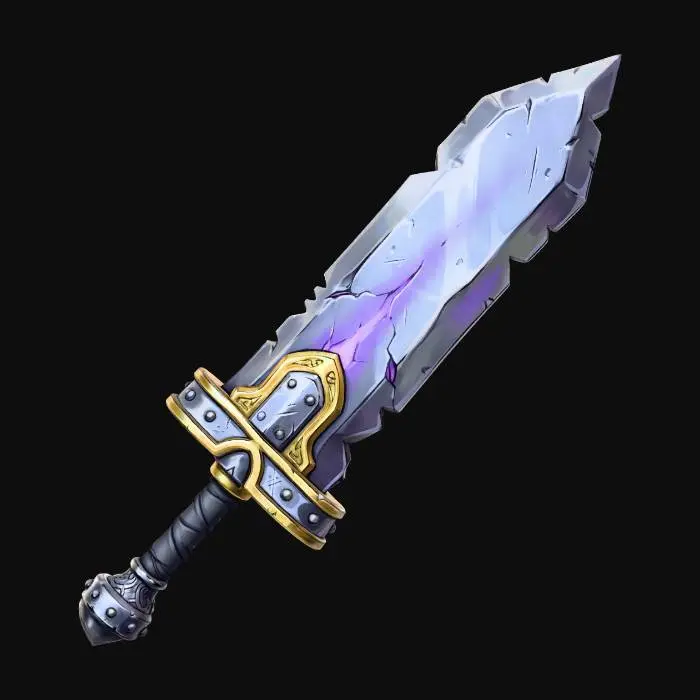 3D model for Frostcrystal Greatsword