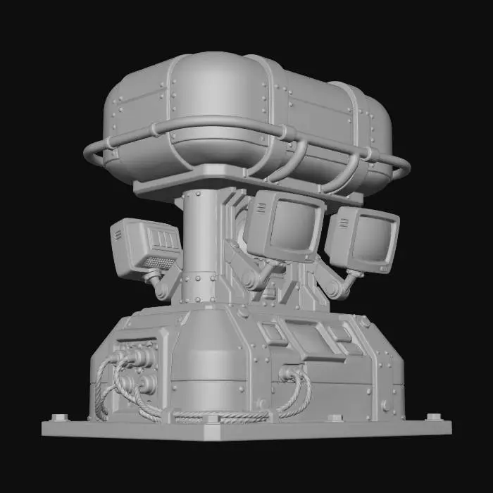 3D model for Multicomm 3000