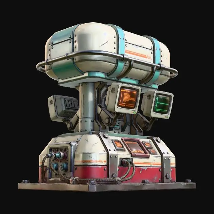 3D model for Multicomm 3000