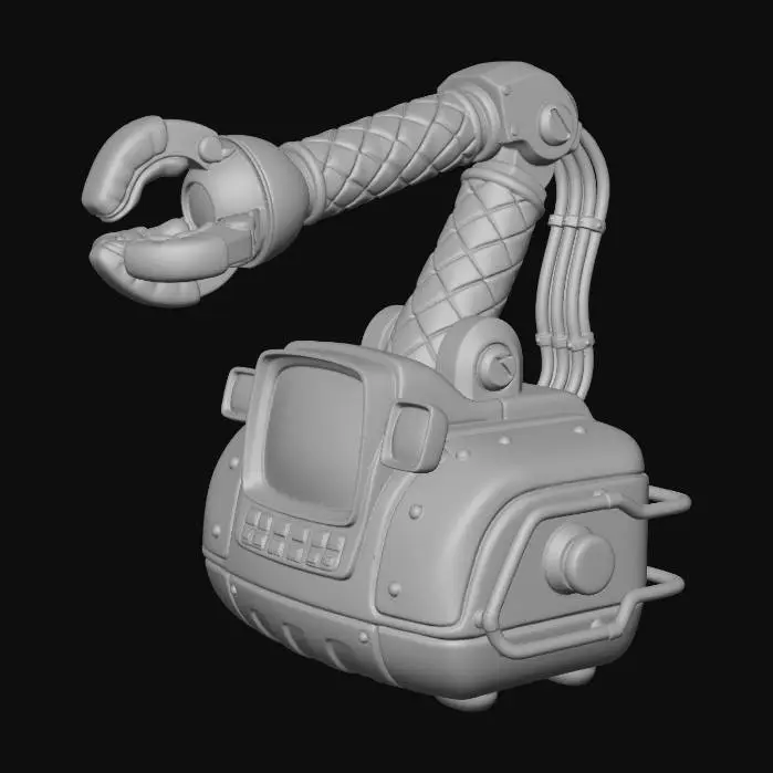 3D model for Clawd AI