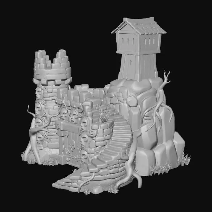 3D model for Stonefort