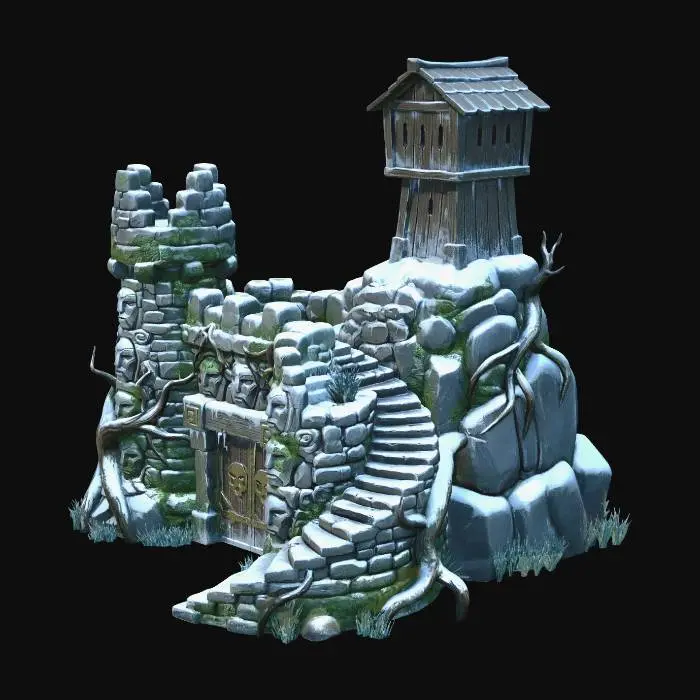 3D model for Stonefort