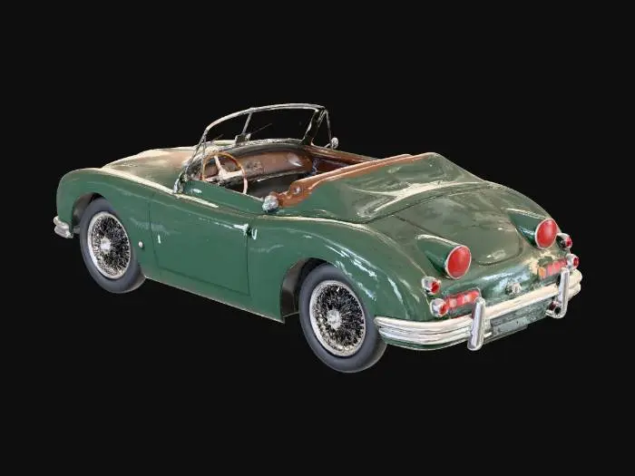 3D model for old timer sports car
Jaguar Type E
convertible