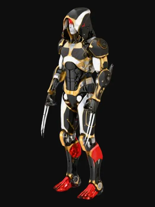 3D model for Cyber Guardian