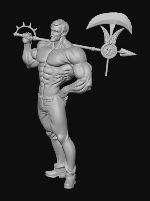 3D model for Warrior's Strength