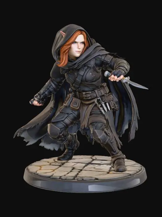 3D model for Rogue_DnD