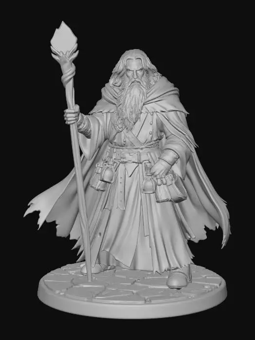 3D model for Wizard_01