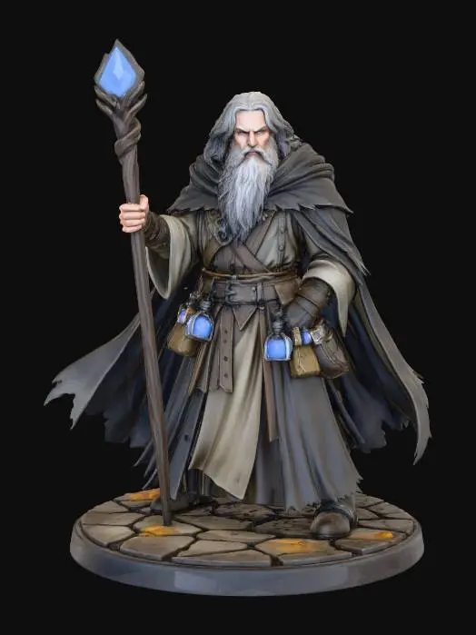 3D model for Wizard_01