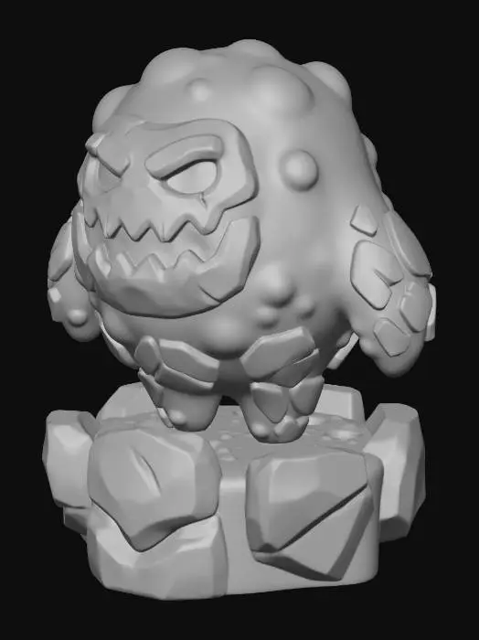 3D model for Molten Guardian