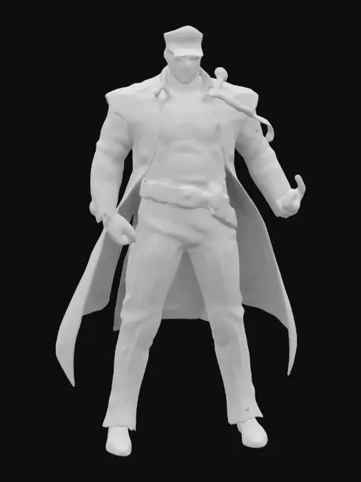 3D model for Jotaro Kujo Part 3 OVA 1993