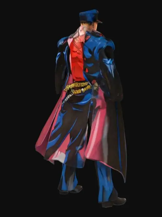 3D model for Jotaro Kujo Part 3 OVA 1993