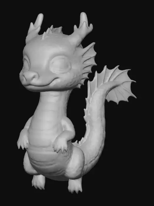 3D model for Aqua Hatchling