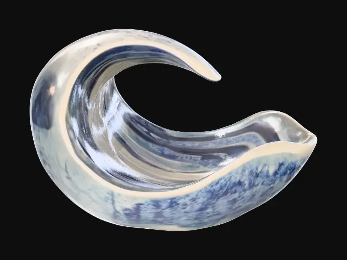 3D model for Ocean Wave Sculpture