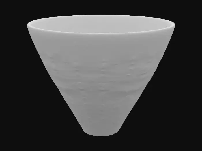3D model for Cerulean Splatter Vase