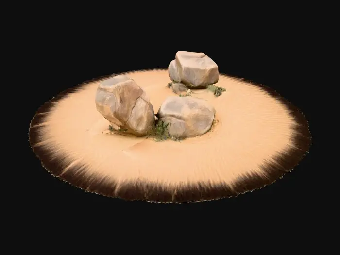3D model for Desert Serenity