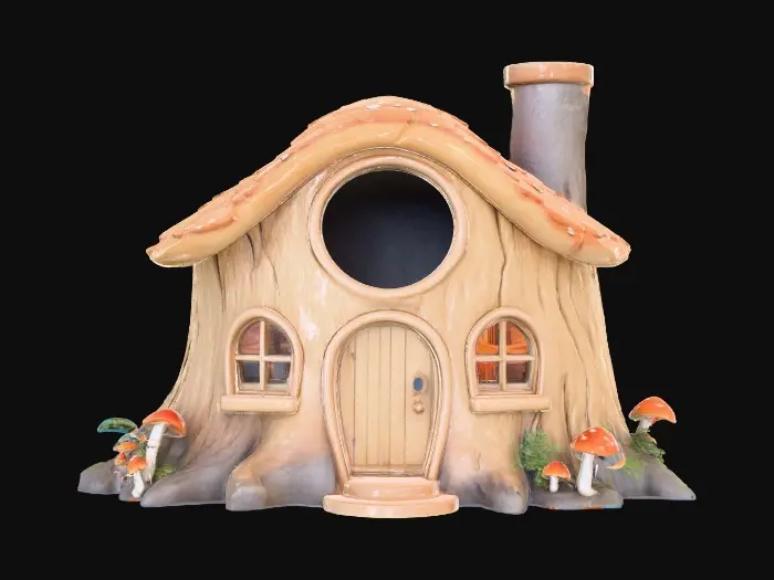3D model for Whimsical Toadstool Cottage
