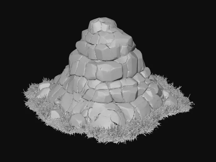 3D model for Monumental Storm