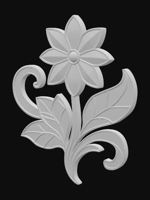 3D model for Floral Harmony