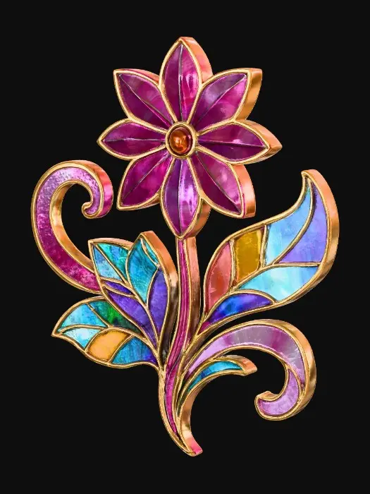 3D model for Floral Harmony